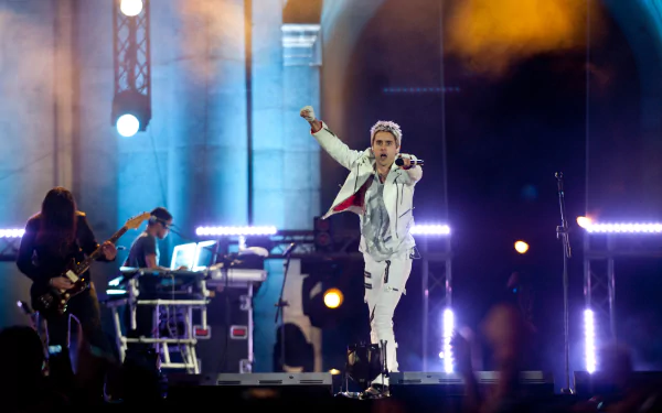 American rock band music Thirty Seconds to Mars HD Desktop Wallpaper | Background Image