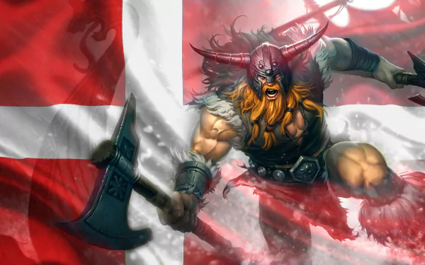 Olaf (League Of Legends) video game League Of Legends HD Desktop Wallpaper | Background Image