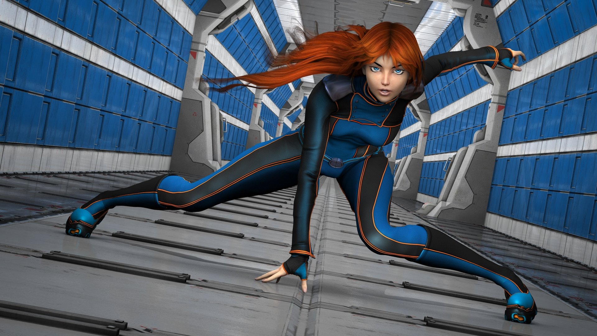 Download Sci Fi Woman 4k Ultra HD Wallpaper
