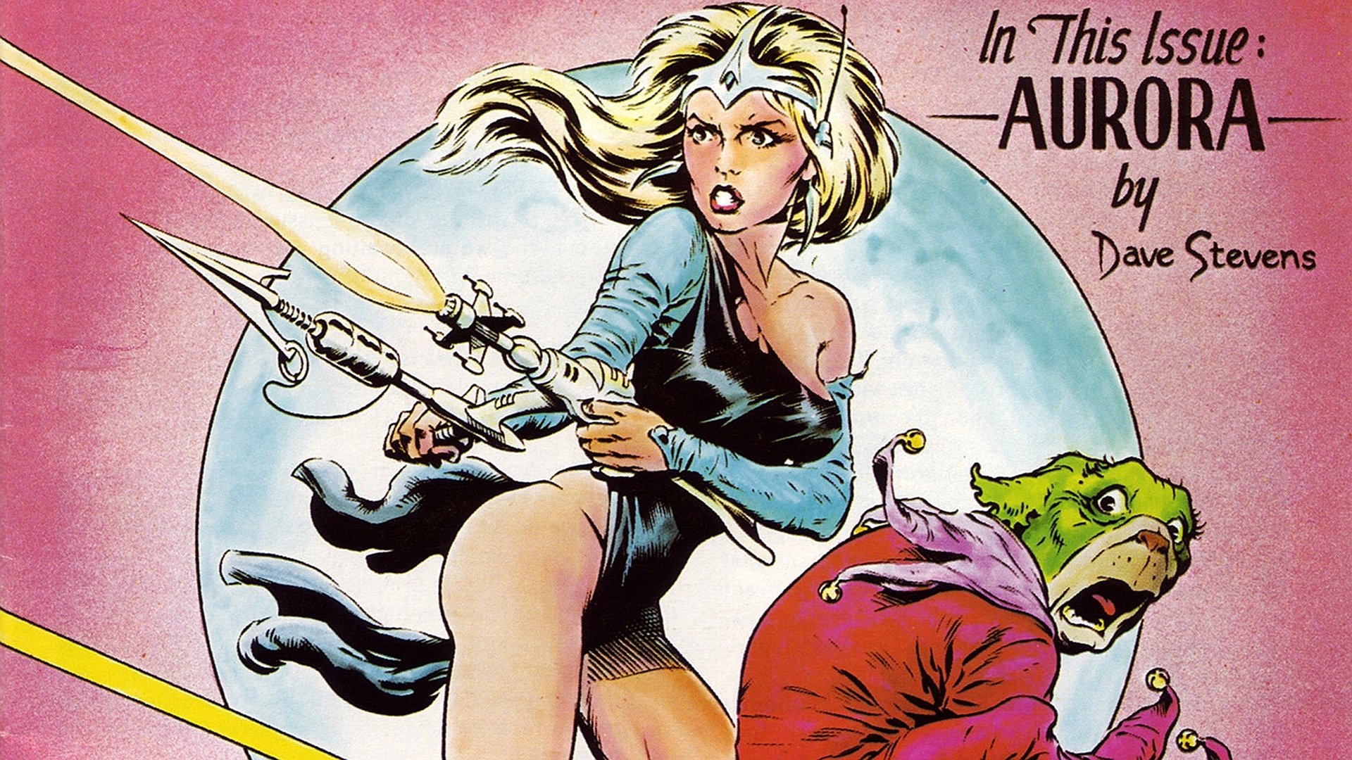 Download Comic Alien Worlds HD Wallpaper