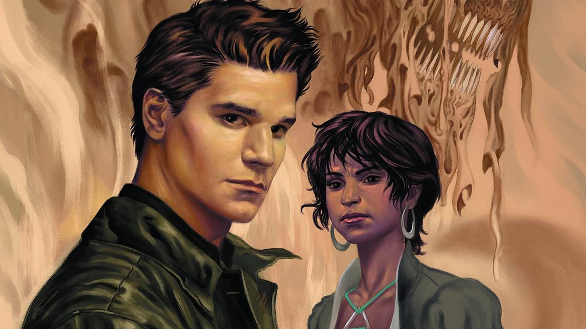 Download Comic Angel And Faith HD Wallpaper