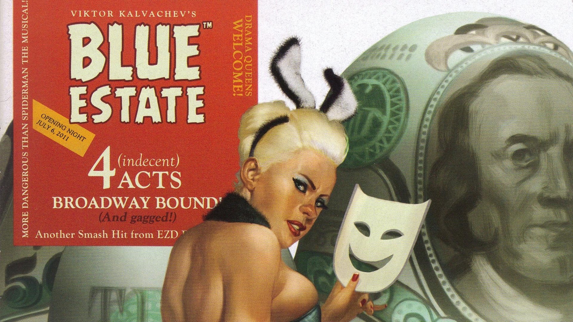 Download Comic Blue Estate HD Wallpaper