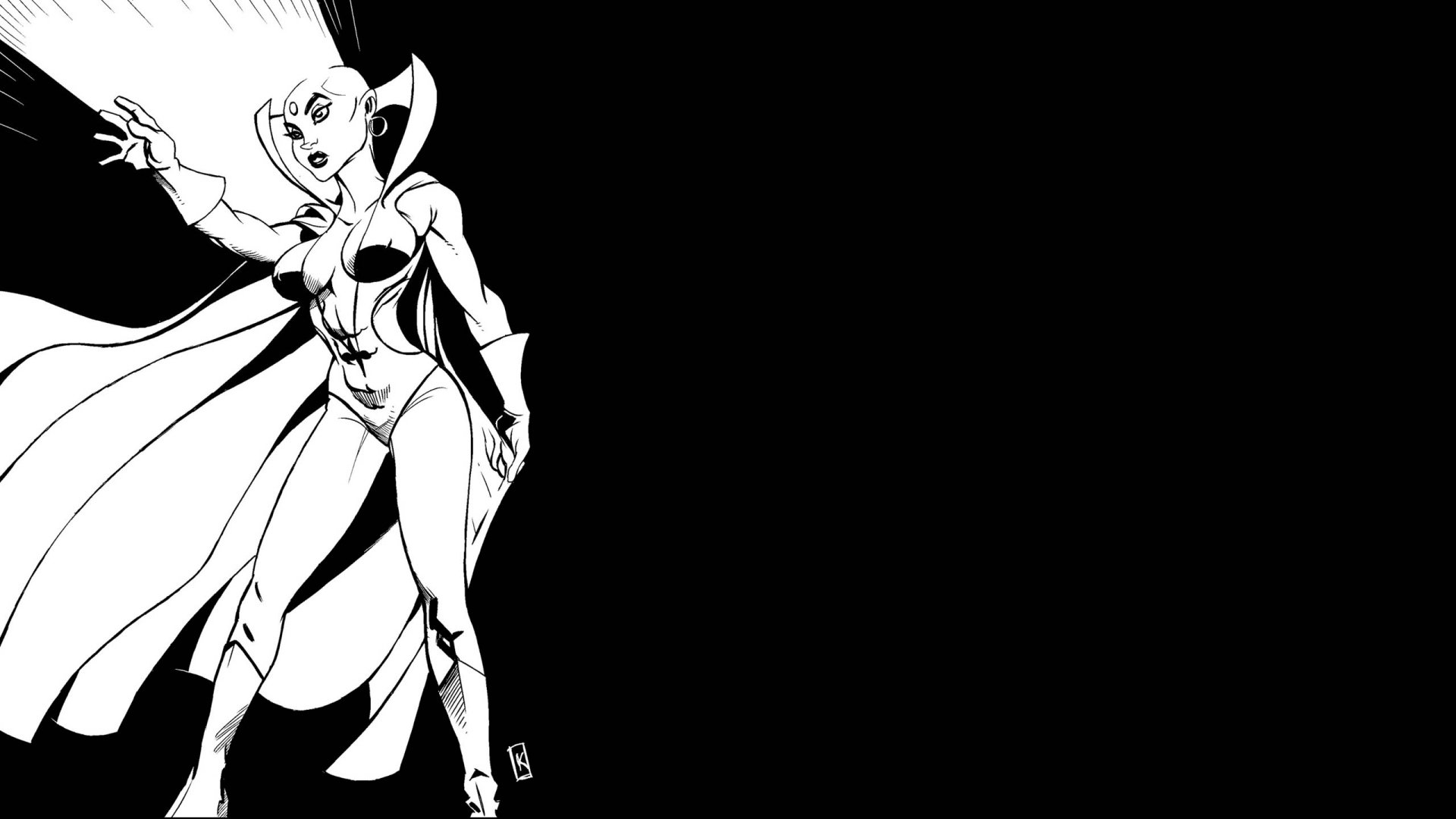 Download Comic Moon Dragon HD Wallpaper