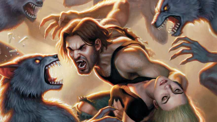 Bigby Wolf werewolf Fables (Comics) Comic HD Desktop Wallpaper | Background Image