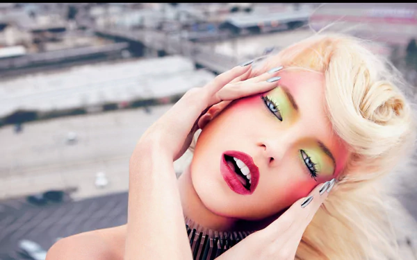 American model Celebrity Martha Hunt HD Desktop Wallpaper | Background Image