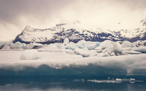 snow nature mountain Snowy Mountain HD Desktop Wallpaper | Background Image