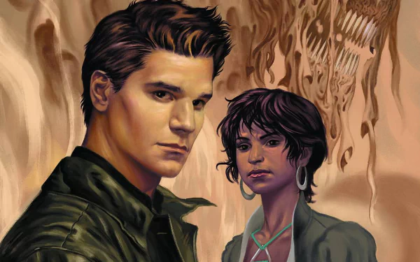 Comic Angel And Faith HD Desktop Wallpaper | Background Image