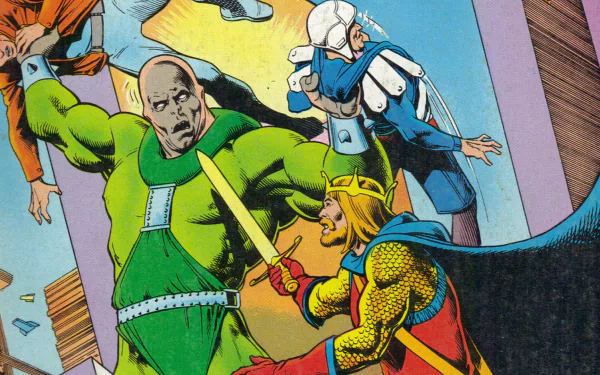 Comic camelot 3000 HD Desktop Wallpaper | Background Image