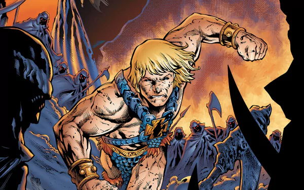 Comic He-Man and the Masters of the Universe HD Desktop Wallpaper | Background Image