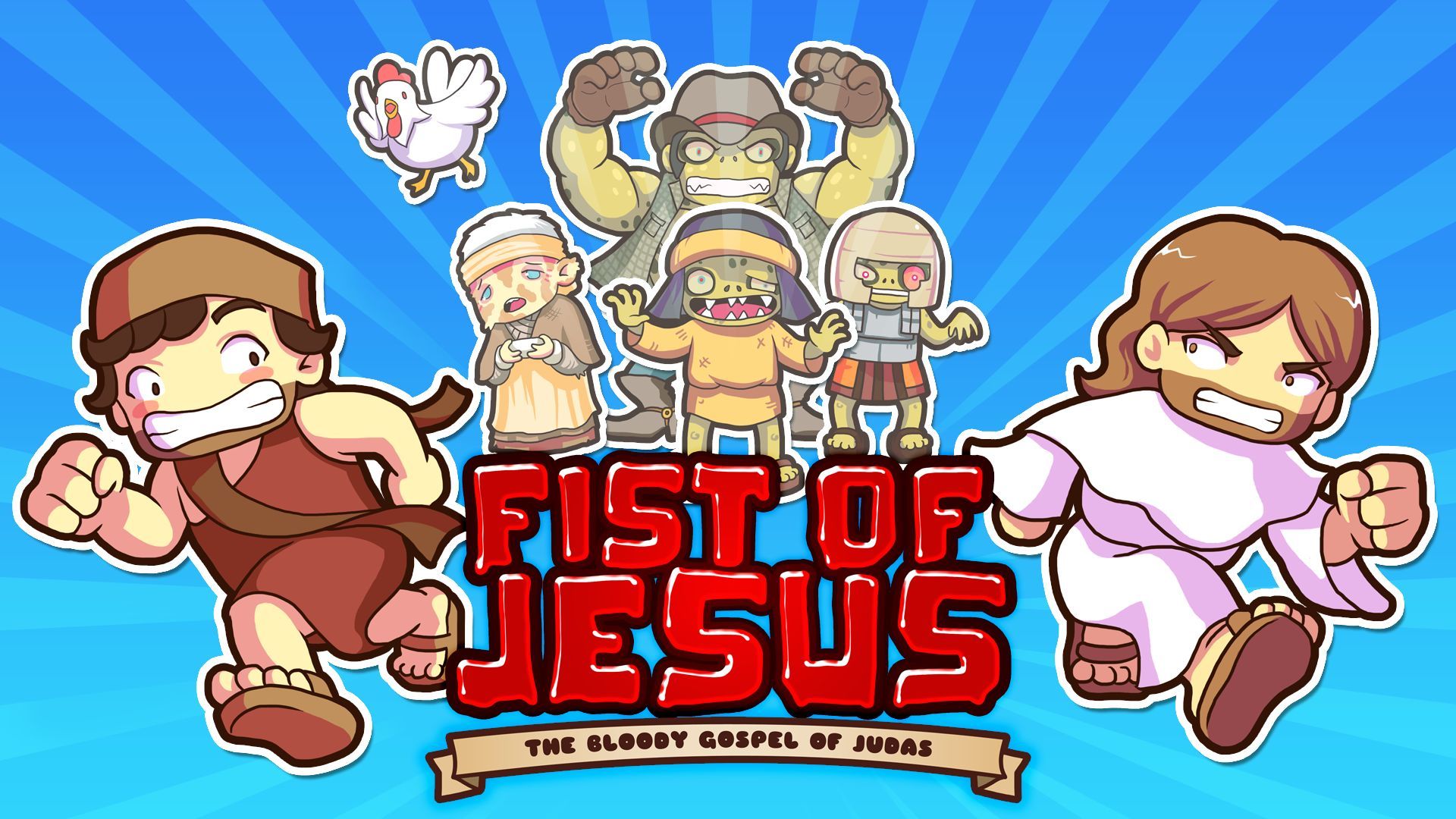 Video Game Fist Of Jesus HD Wallpaper | Background Image