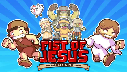 video game Fist Of Jesus HD Desktop Wallpaper | Background Image