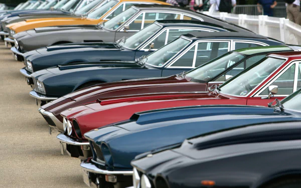 vehicle Aston Martin V8 HD Desktop Wallpaper | Background Image