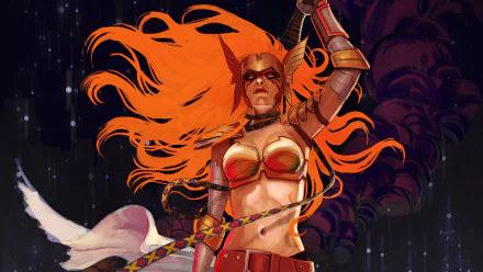 Angela (Marvel Comics) Comic angela: asgard's assassin HD Desktop Wallpaper | Background Image