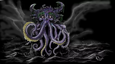 fantasy cthulhu HD Desktop Wallpaper | Background Image
