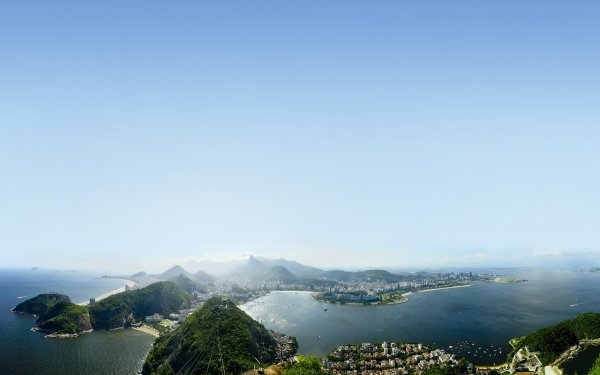 Man Made Rio De Janeiro Cities Brazil Sunshine HD Wallpaper | Background Image