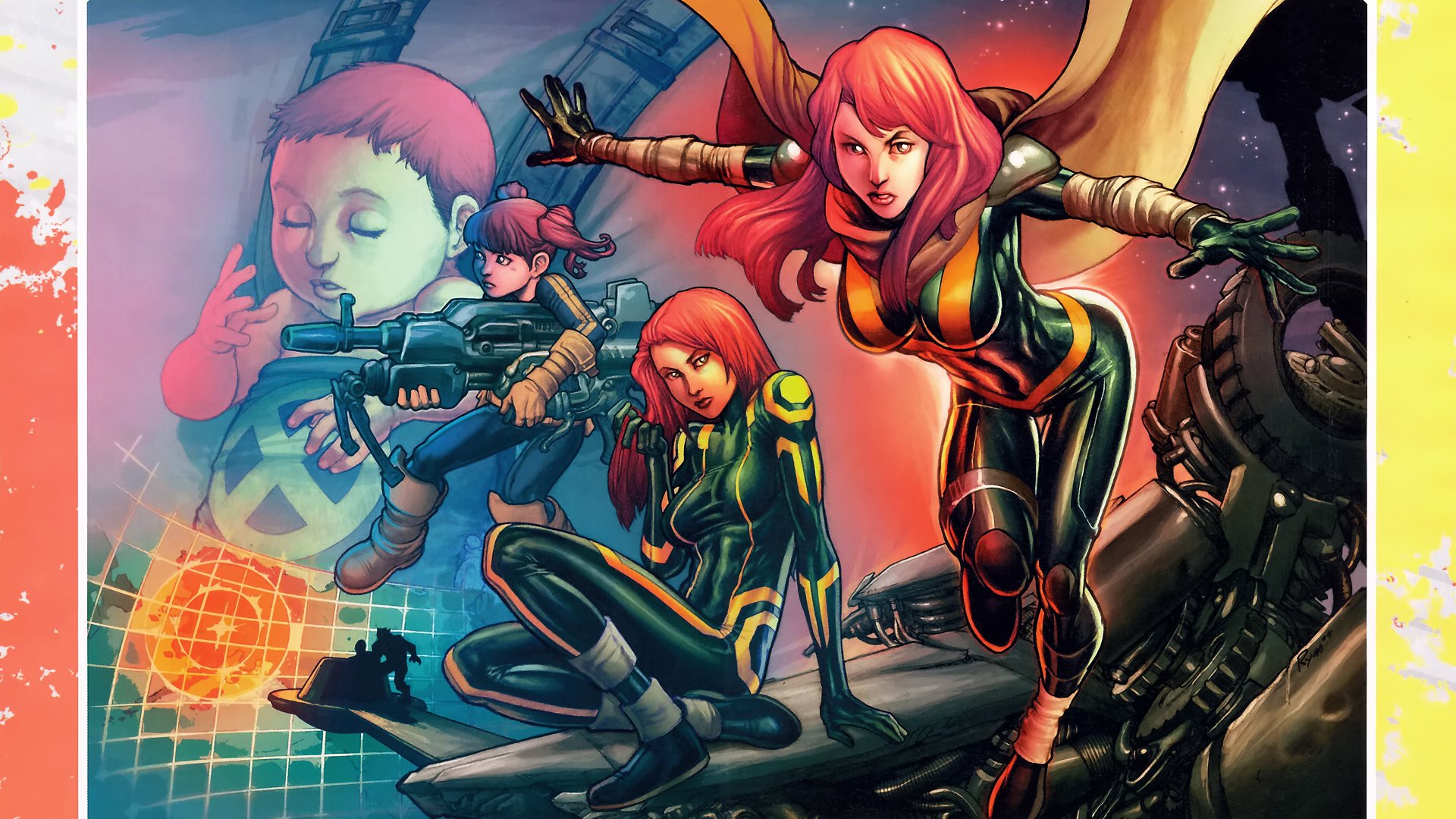 Download Hope Summers Comic Earth 616 HD Wallpaper