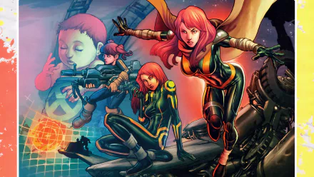 Hope Summers Comic Earth 616 HD Desktop Wallpaper | Background Image