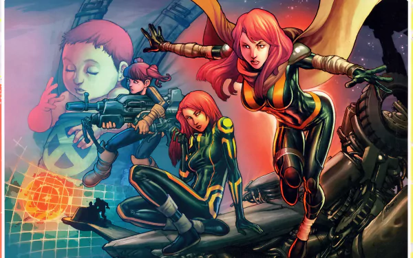 Hope Summers Comic Earth 616 HD Desktop Wallpaper | Background Image
