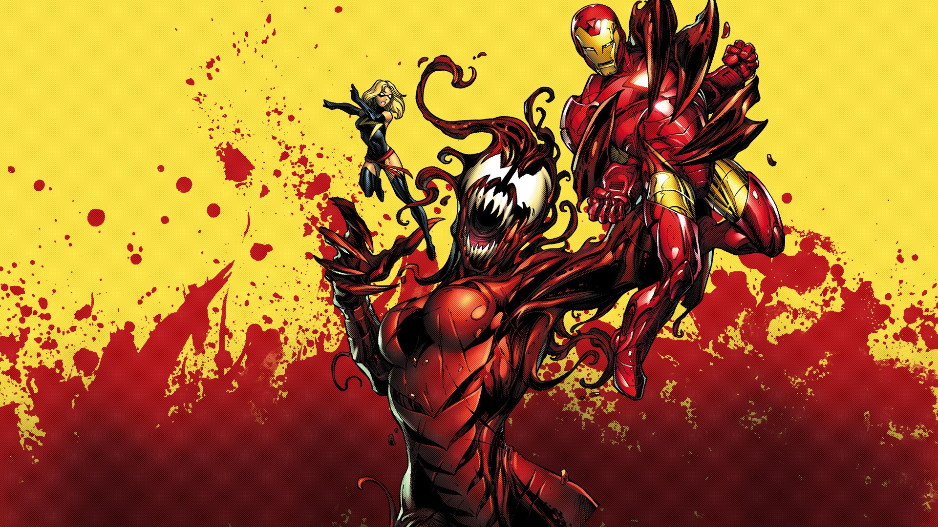 Download Iron Man Comic Mighty Avengers HD Wallpaper