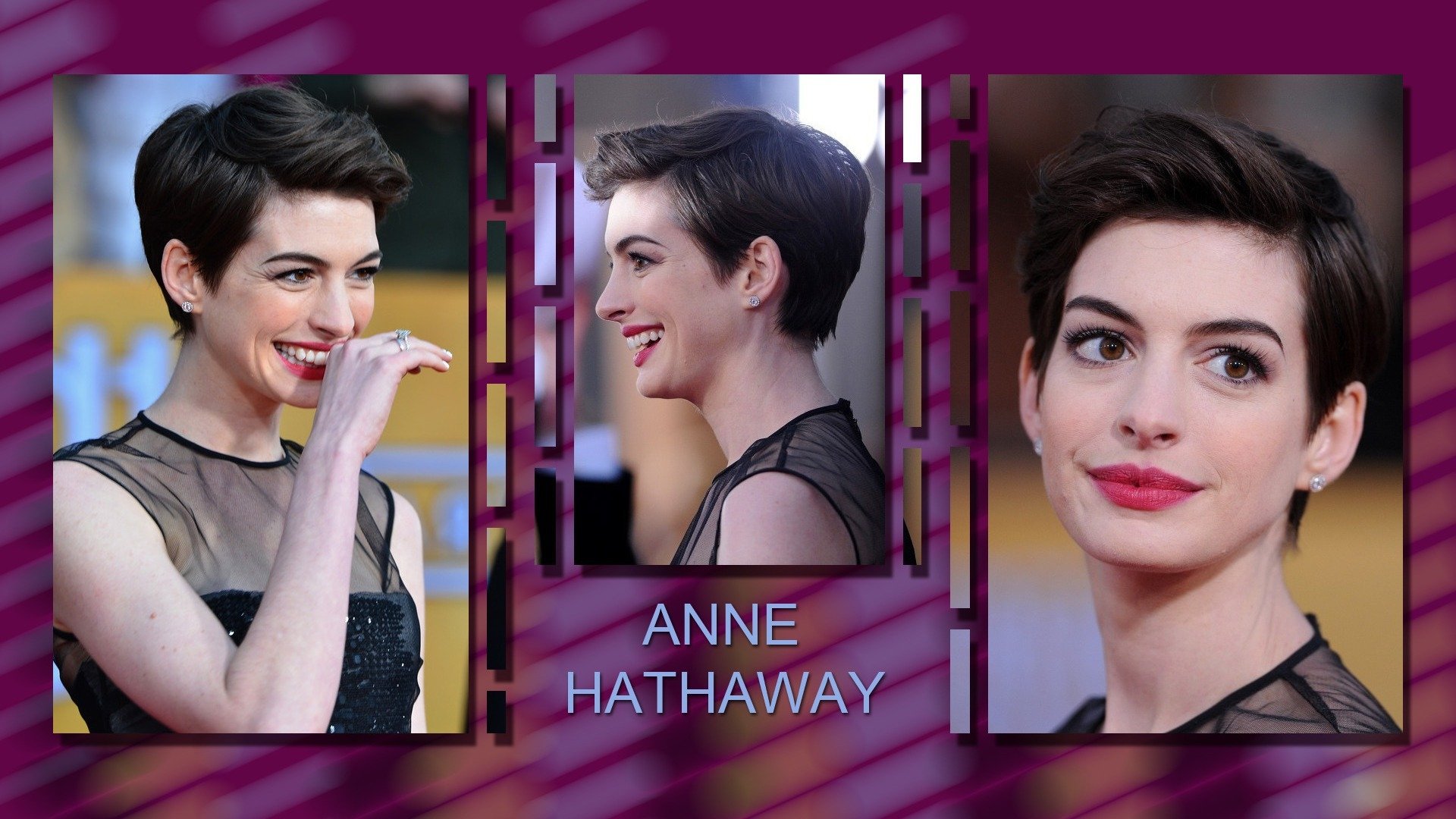 Download Celebrity Anne Hathaway HD Wallpaper