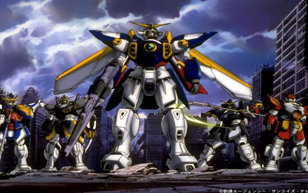 video game Gundam Wing: Endless Duel HD Desktop Wallpaper | Background Image