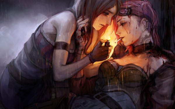Video Game League Of Legends VI Caitlyn Yuri HD Wallpaper | Background Image