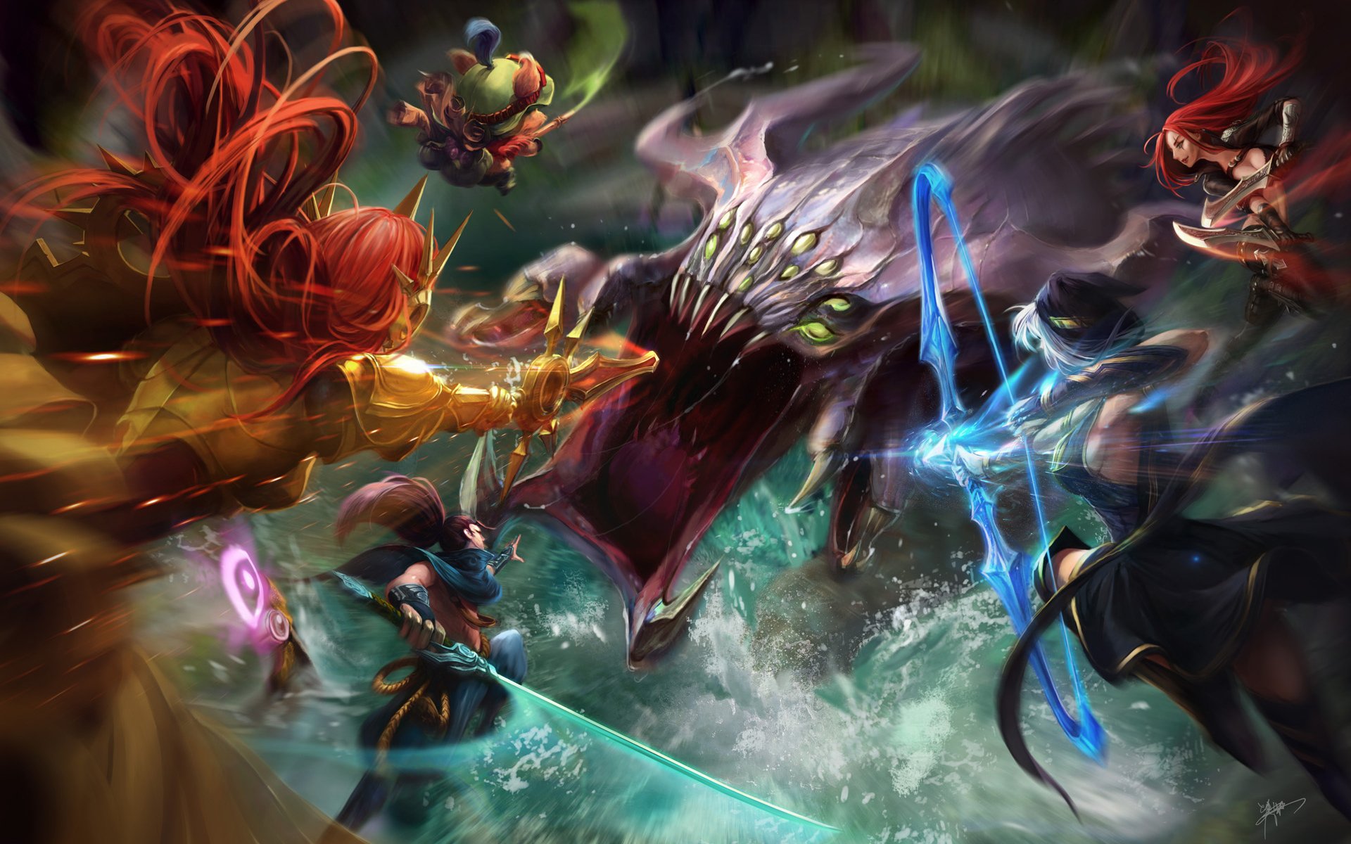 League Of Legends Hd Wallpaper Background Image 1920x1200 Id