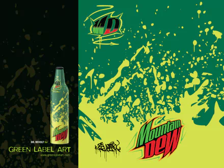 man made Mountain Dew HD Desktop Wallpaper | Background Image