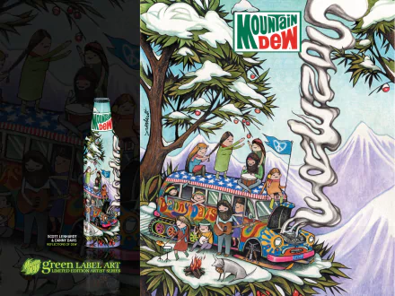 man made Mountain Dew HD Desktop Wallpaper | Background Image