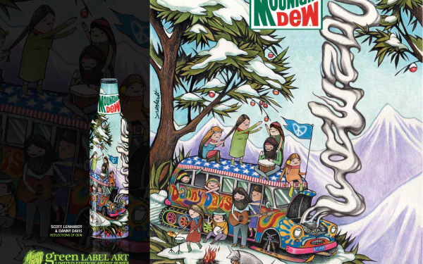 man made Mountain Dew HD Desktop Wallpaper | Background Image