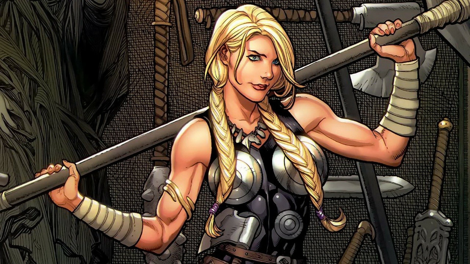Download Comic Valkyrie HD Wallpaper