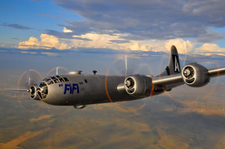 military Boeing B-29 Superfortress HD Desktop Wallpaper | Background Image