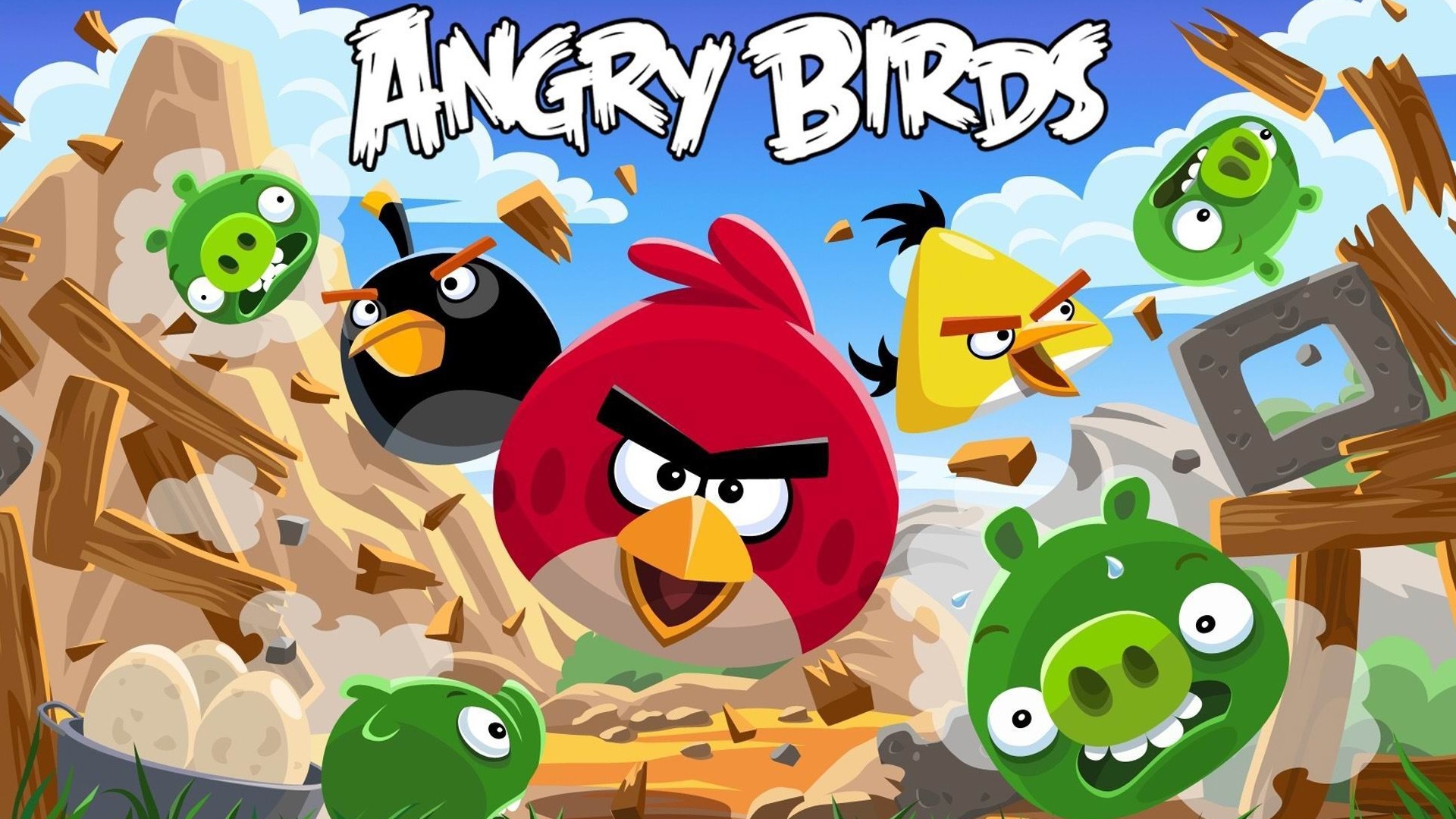 Video Game Angry Birds Trilogy HD Wallpaper | Background Image