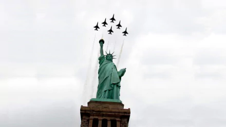 man made Statue of Liberty HD Desktop Wallpaper | Background Image