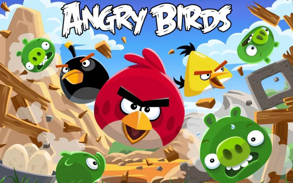 video game Angry Birds Trilogy HD Desktop Wallpaper | Background Image