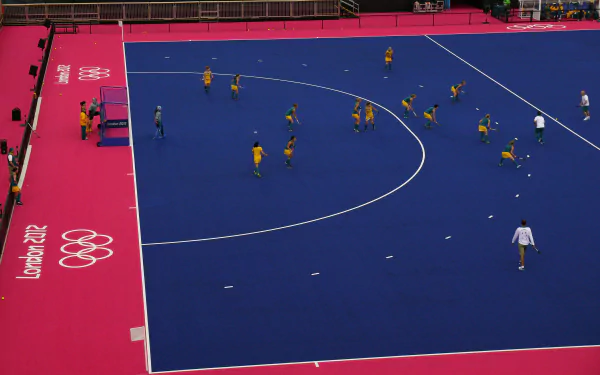 Field hockey Sports HD Desktop Wallpaper | Background Image