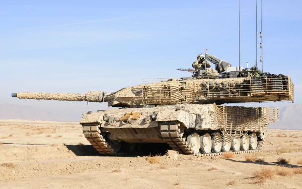 military Leopard 2 HD Desktop Wallpaper | Background Image