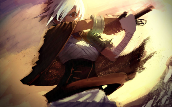 Video Game League Of Legends Riven Sword Swing HD Wallpaper | Background Image
