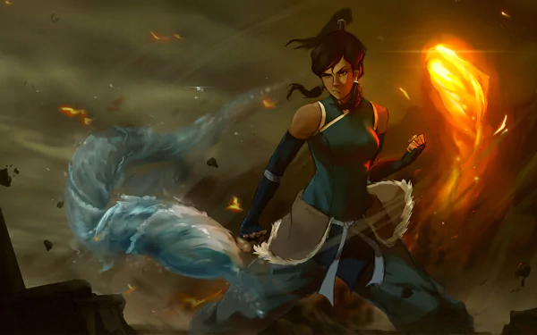 Korra (The Legend Of Korra) Anime Avatar: The Legend Of Korra HD Desktop Wallpaper | Background Image