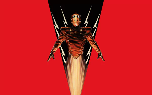 Comic Rocketeer HD Desktop Wallpaper | Background Image