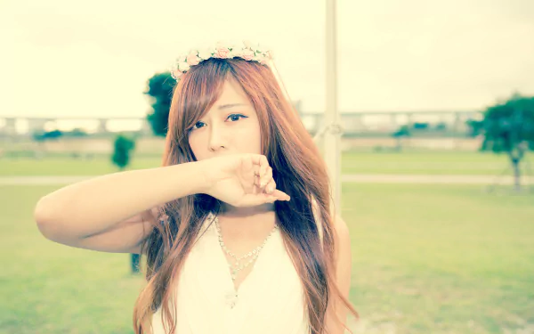 Taiwanese asian model woman Xiao Xi HD Desktop Wallpaper | Background Image