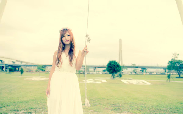 Taiwanese asian model woman Xiao Xi HD Desktop Wallpaper | Background Image