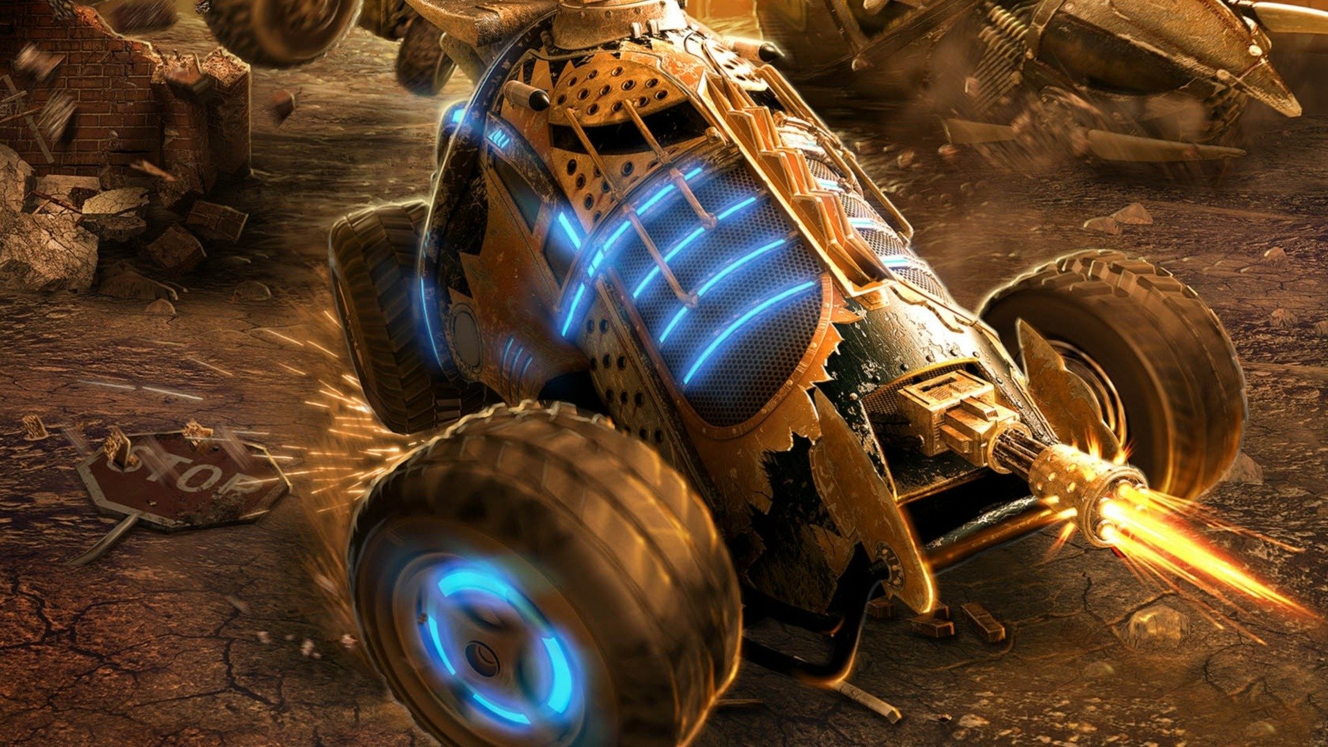 Download Video Game Auto Assault HD Wallpaper