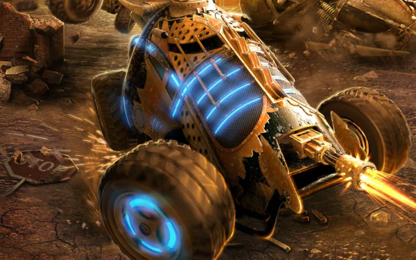 video game Auto Assault HD Desktop Wallpaper | Background Image