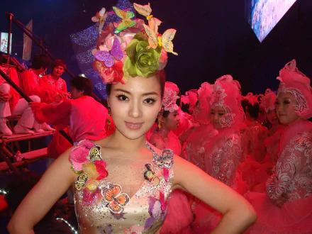 smile Chinese music chen sisi HD Desktop Wallpaper | Background Image