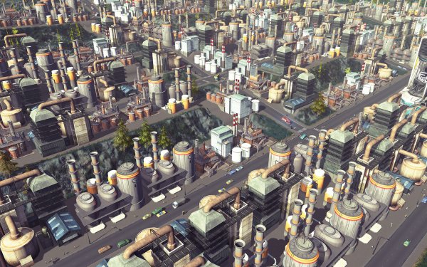 Video Game Cities: Skylines Cities HD Wallpaper | Background Image
