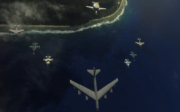 military air show HD Desktop Wallpaper | Background Image