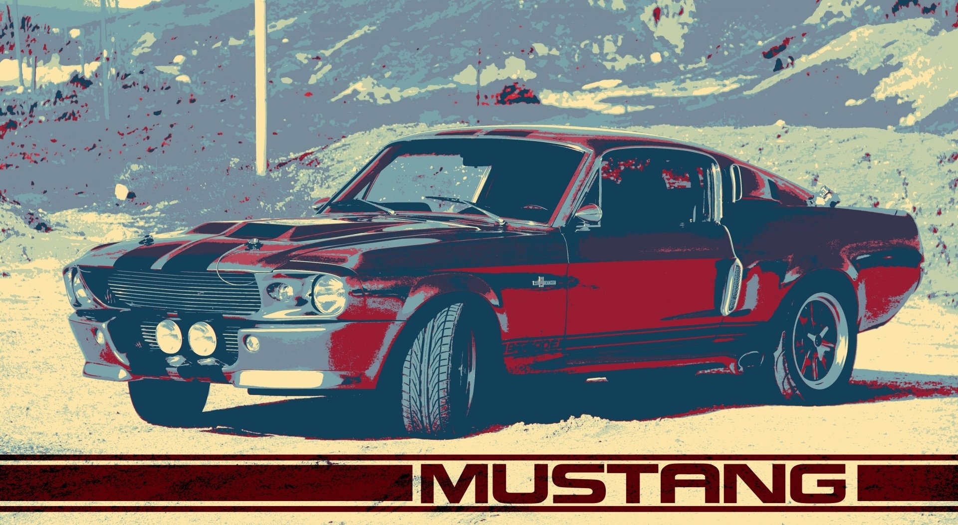 Download Vehicle Ford Mustang GT500 Wallpaper