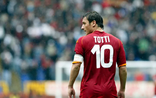 Francesco Totti Sports HD Desktop Wallpaper | Background Image