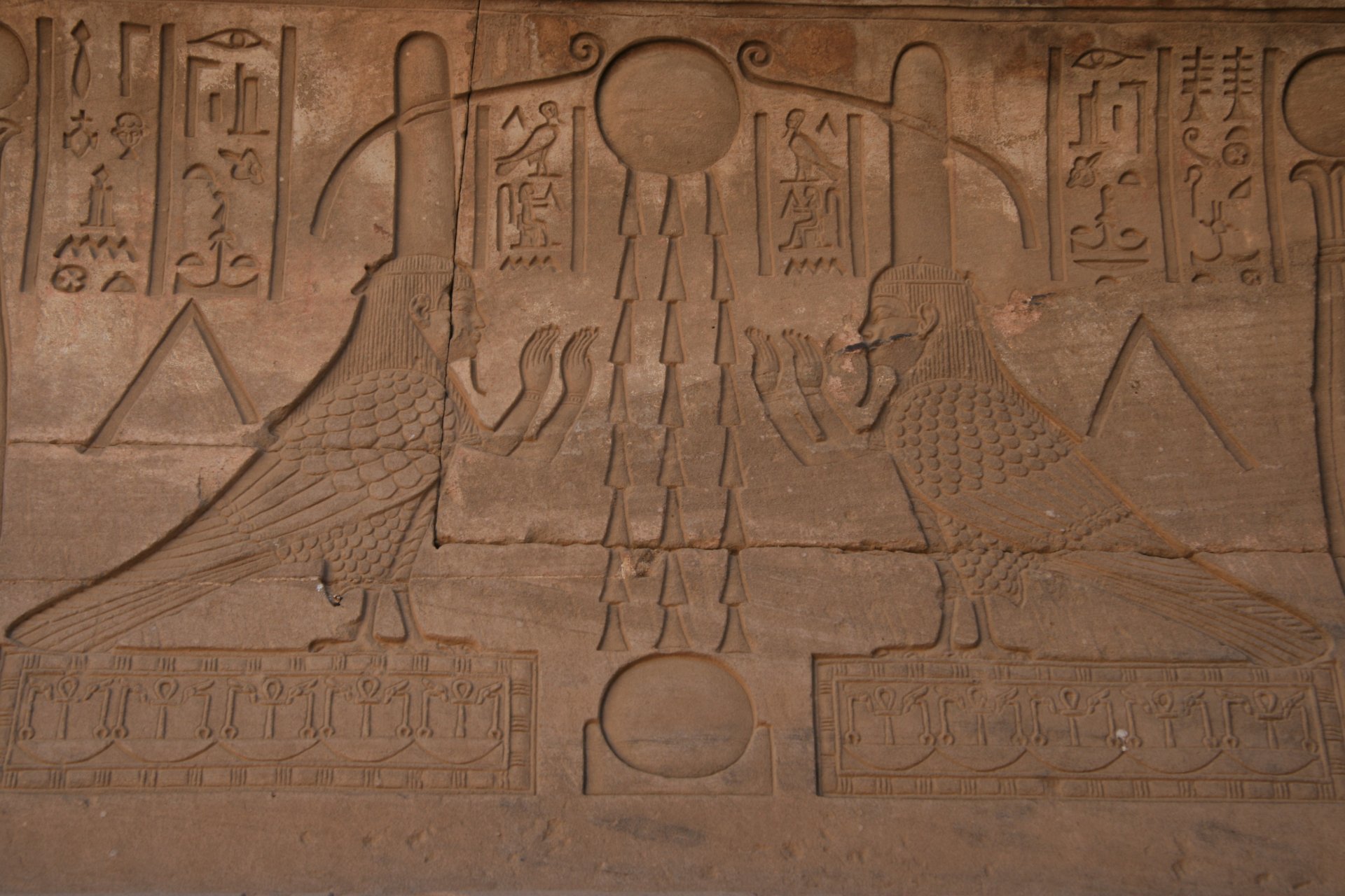 Download Man Made Hieroglyphs 4k Ultra HD Wallpaper